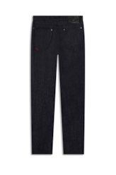 Calça Indigo Elastic Slim Lav.36 Amaciado C/ Resina