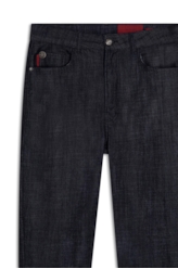 Calça Indigo Elastic Slim Lav.36 Amaciado C/ Resina