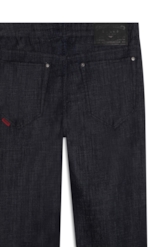 Calça Indigo Elastic Slim Lav.36 Amaciado C/ Resina