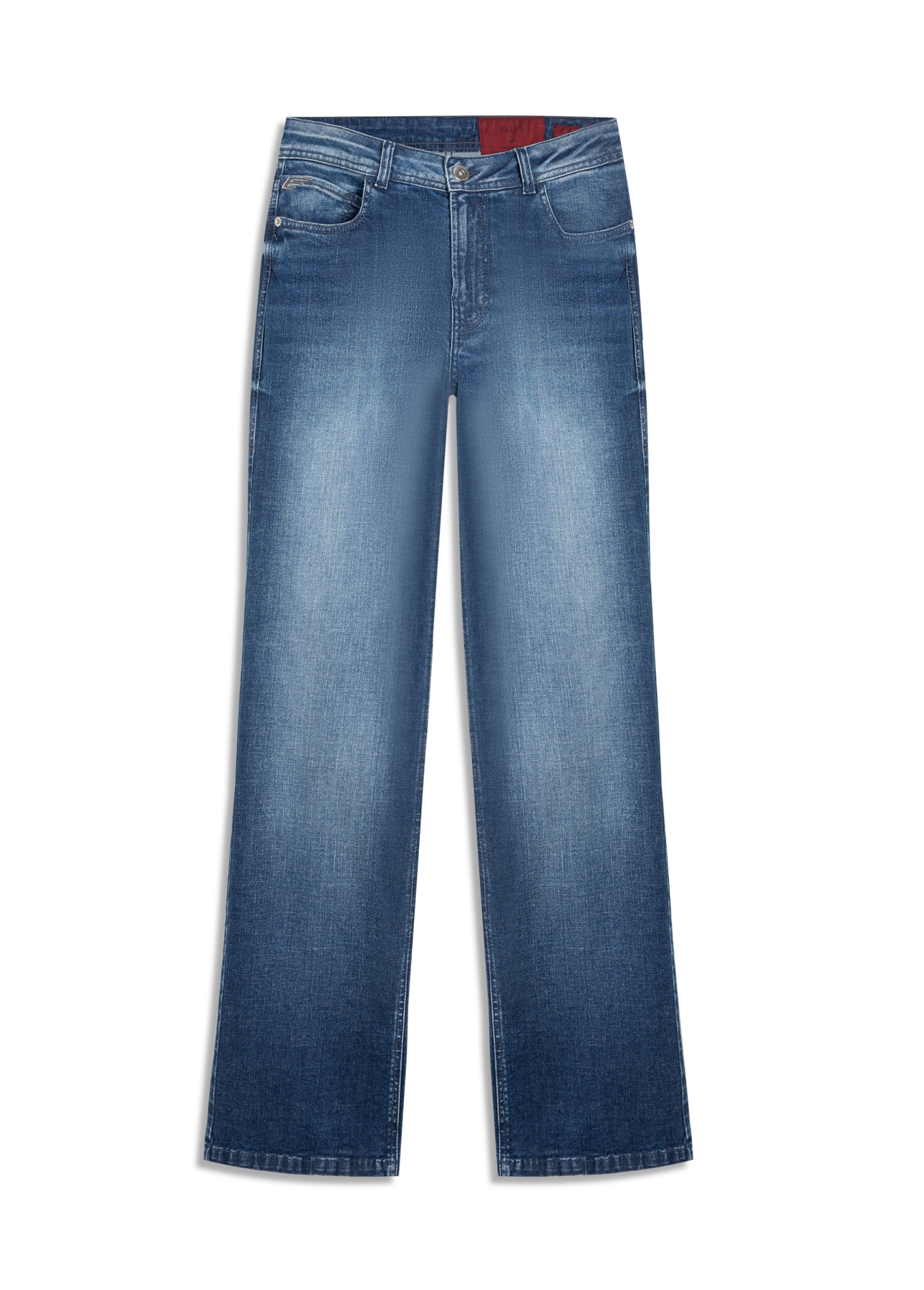 Calça Indigo Stretch  Reta Lav.Escuro
