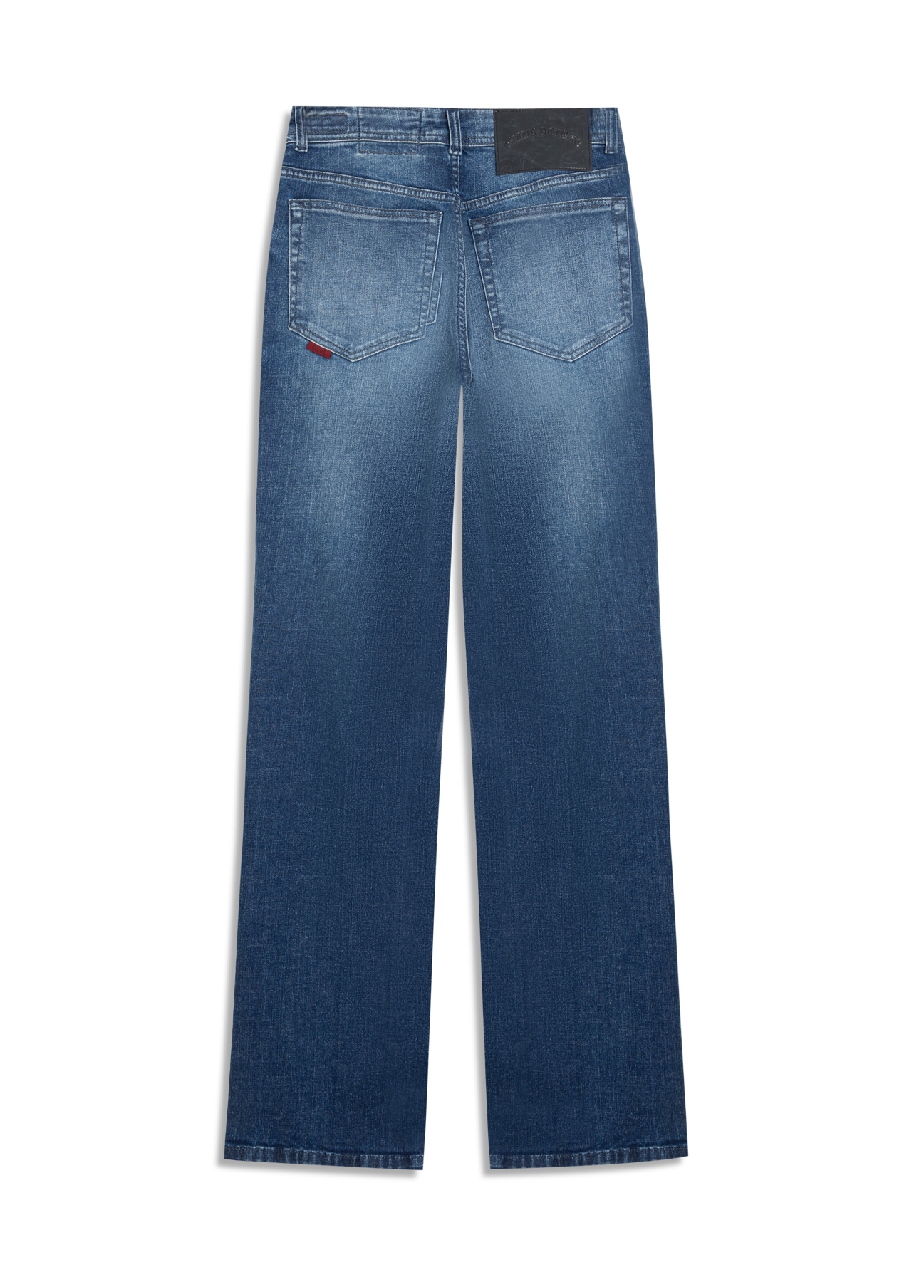 Calça Indigo Stretch  Reta Lav.Escuro
