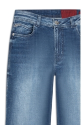 Calça Indigo Stretch  Reta Lav.Escuro
