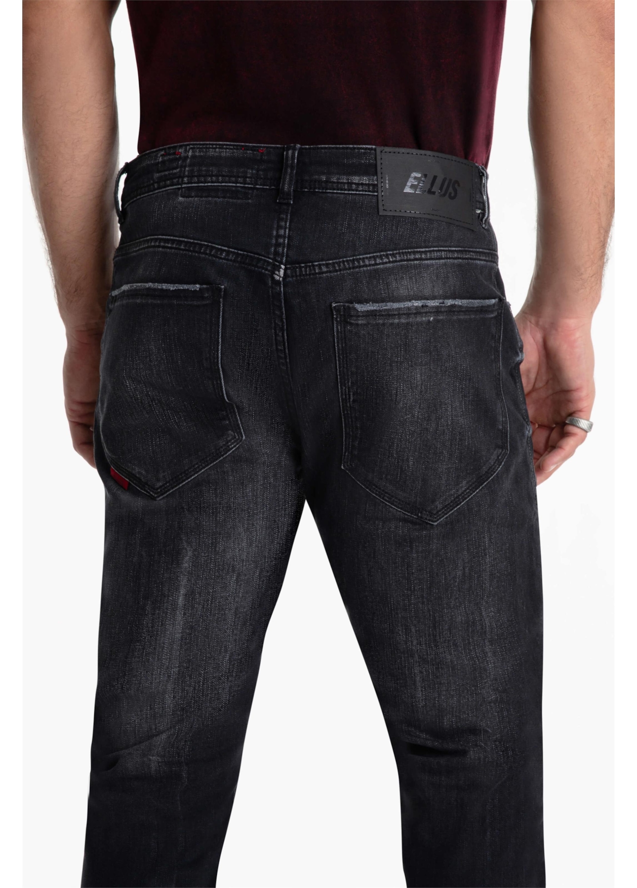 Calça Intense Black Ellus Lav.Black C/ Tie Dye