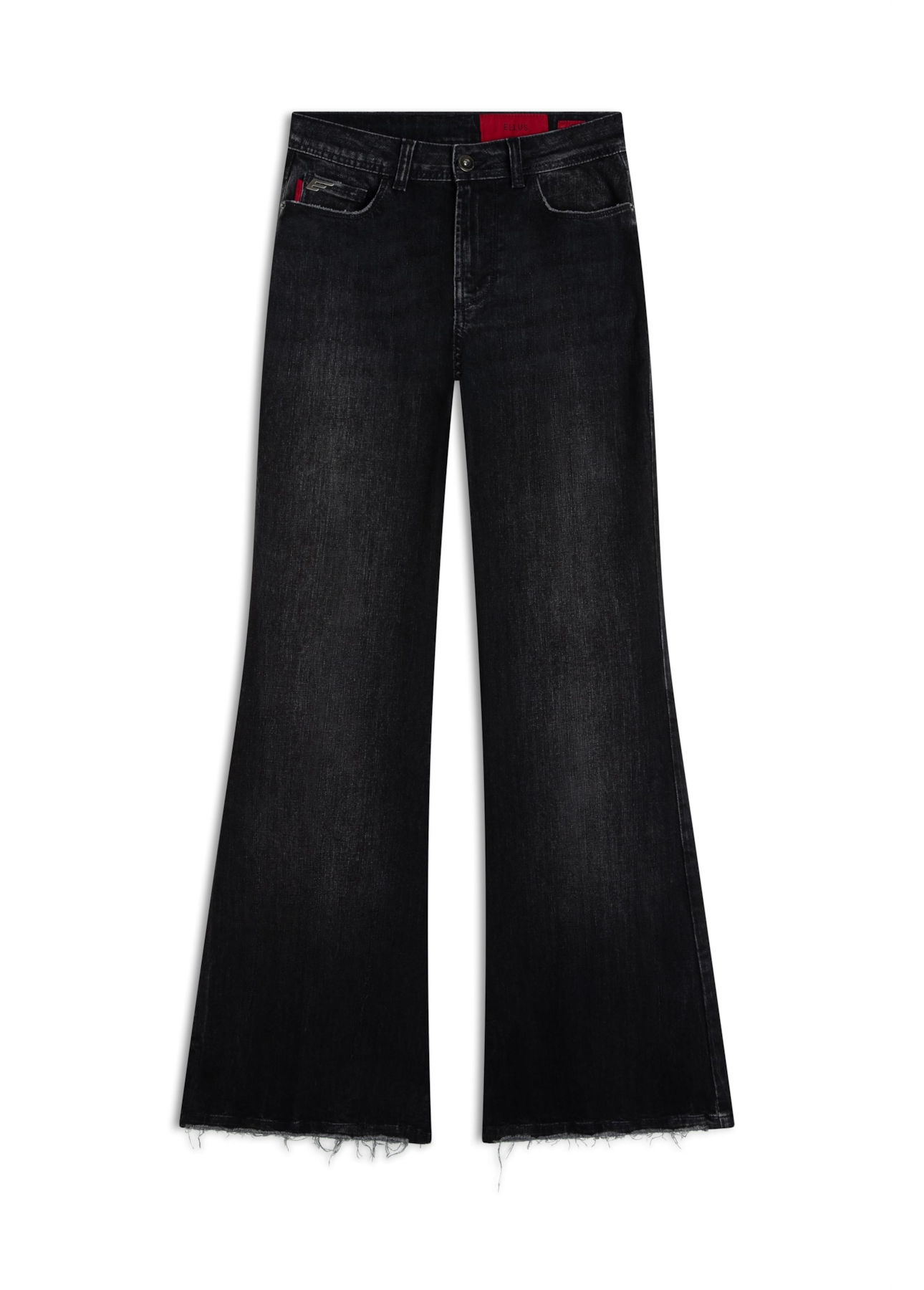 Calça Intense Black Flare Lav. Escuro C/ Tie Dye