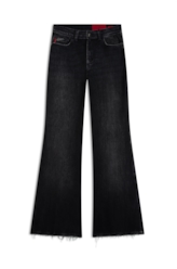 Calça Intense Black Flare Lav. Escuro C/ Tie Dye