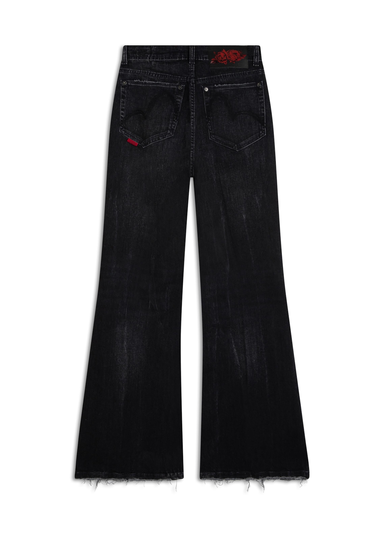 Calça Intense Black Flare Lav. Escuro C/ Tie Dye