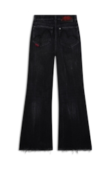 Calça Intense Black Flare Lav. Escuro C/ Tie Dye