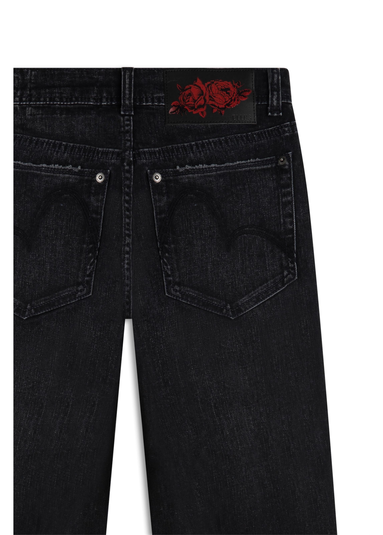 Calça Intense Black Flare Lav. Escuro C/ Tie Dye