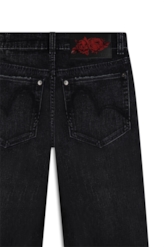 Calça Intense Black Flare Lav. Escuro C/ Tie Dye