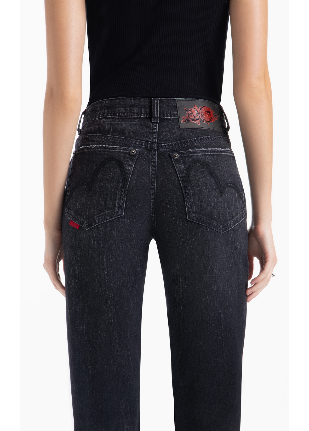 Calça Intense Black Flare Lav. Escuro C/ Tie Dye