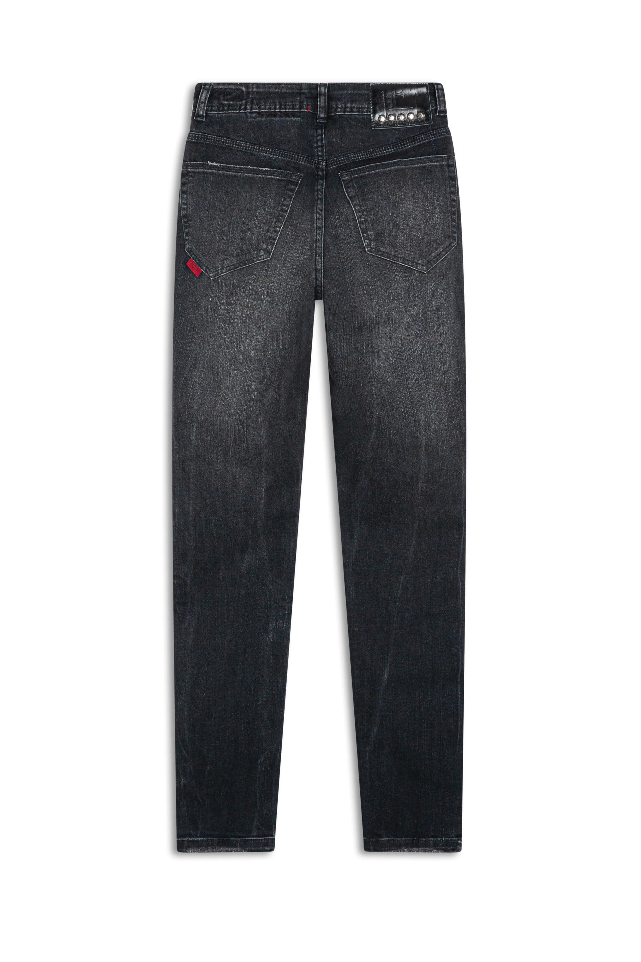 Intense Black Oversized Et Zetex 1891 Lav.Black C/ Tie Dye