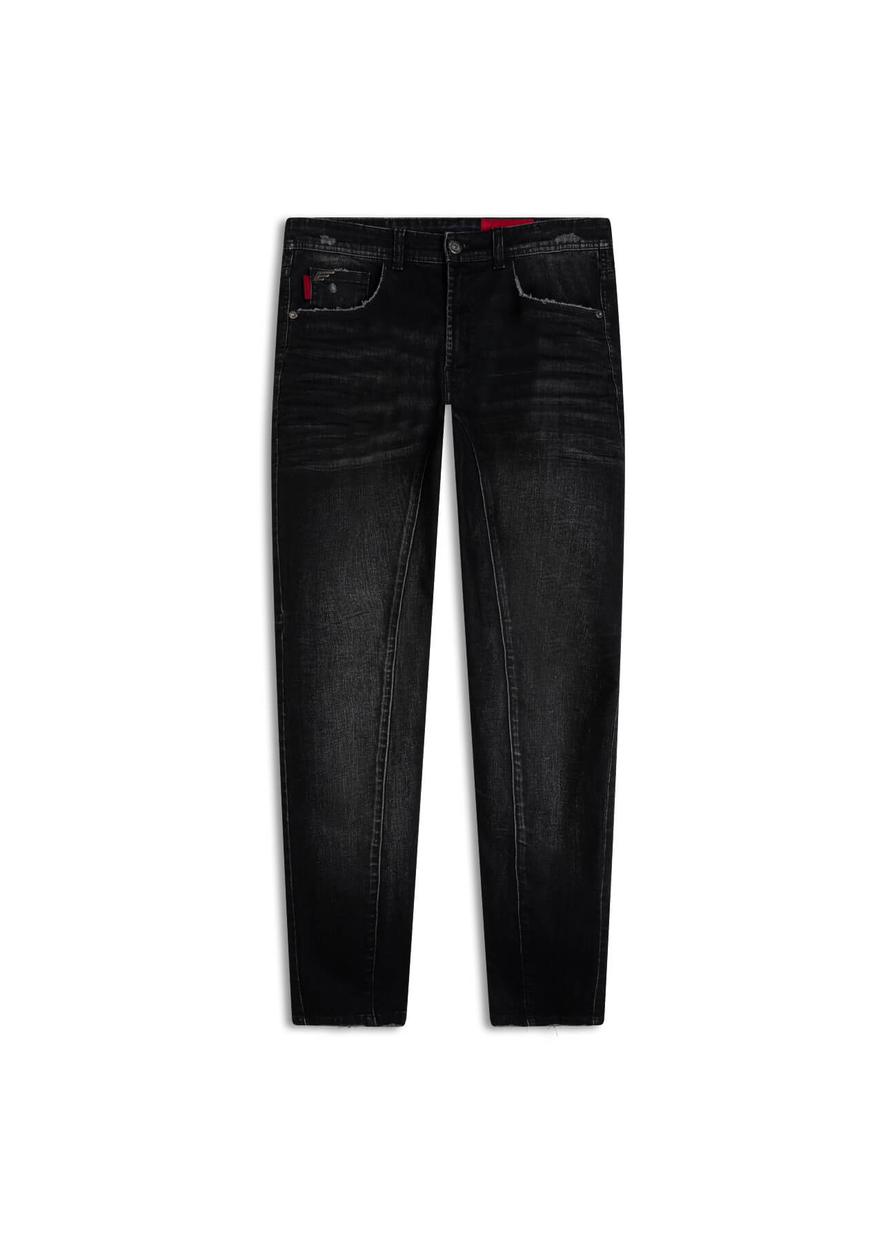 Calça Intense Black Motorcycle Easa Lav. Escuro C/3d e Puidos