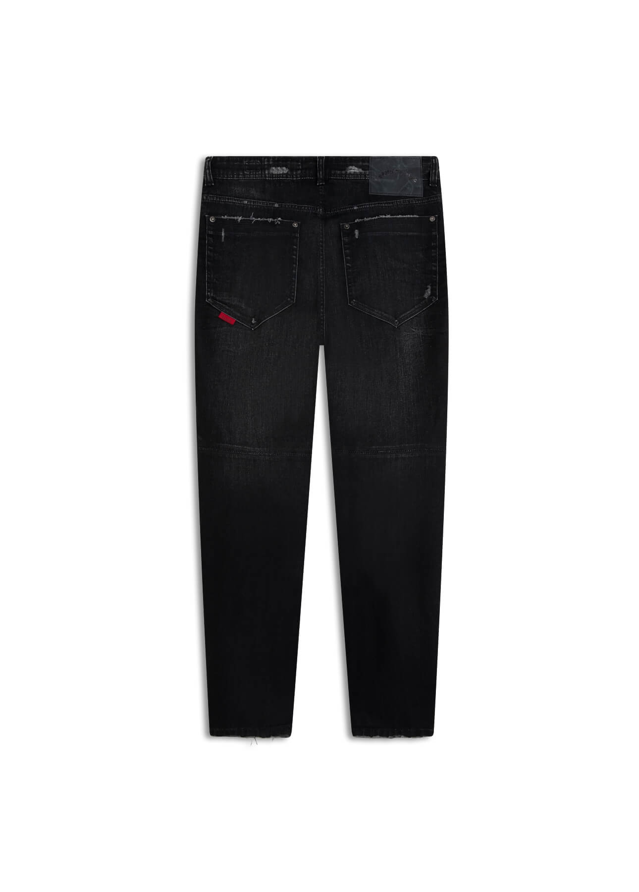 Calça Intense Black Motorcycle Easa Lav. Escuro C/3d e Puidos