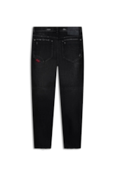 Calça Intense Black Motorcycle Easa Lav. Escuro C/3d e Puidos