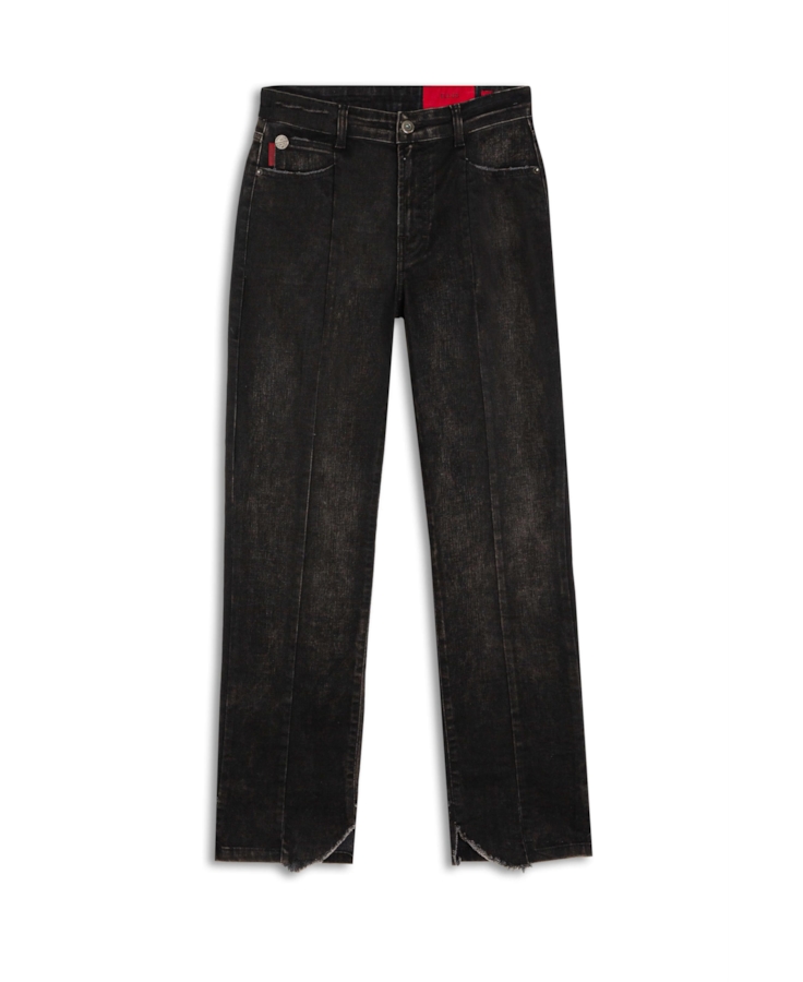 Calça Intense Black Patch Lav.Black C/ Sky