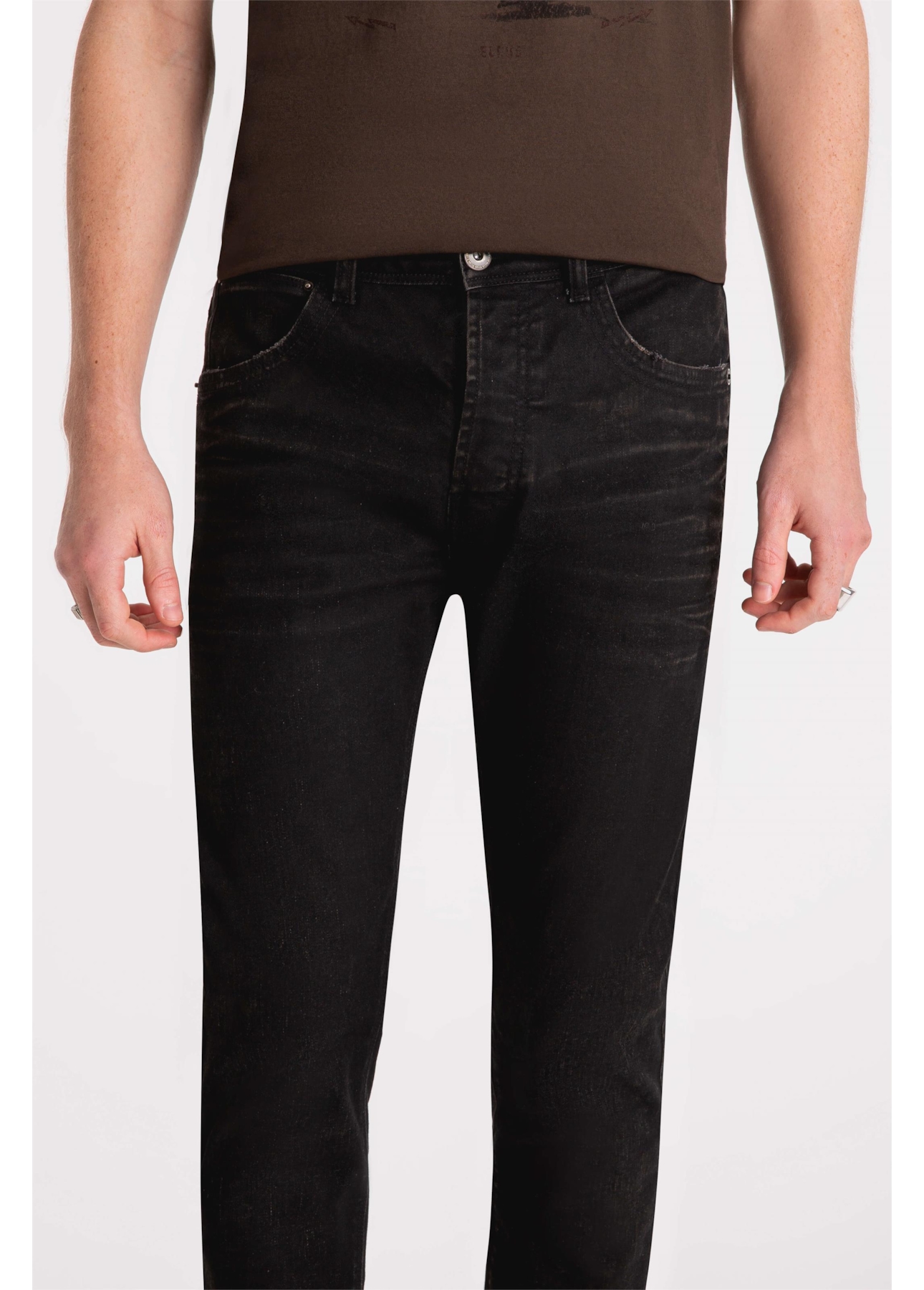 Calça Intense Black Rock 1516- Lav.Black C/ Sky