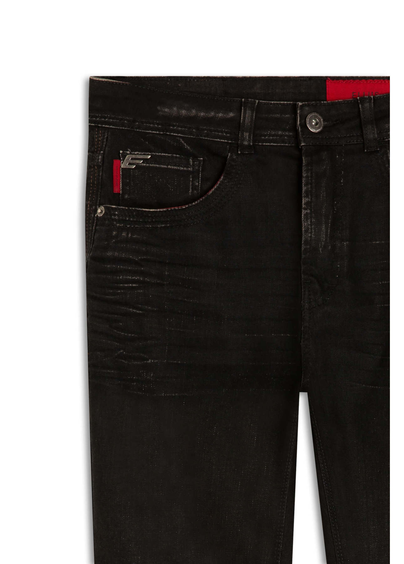 Calça Intense Black Rock Ellus 1516- Lav.Black C/ Sky