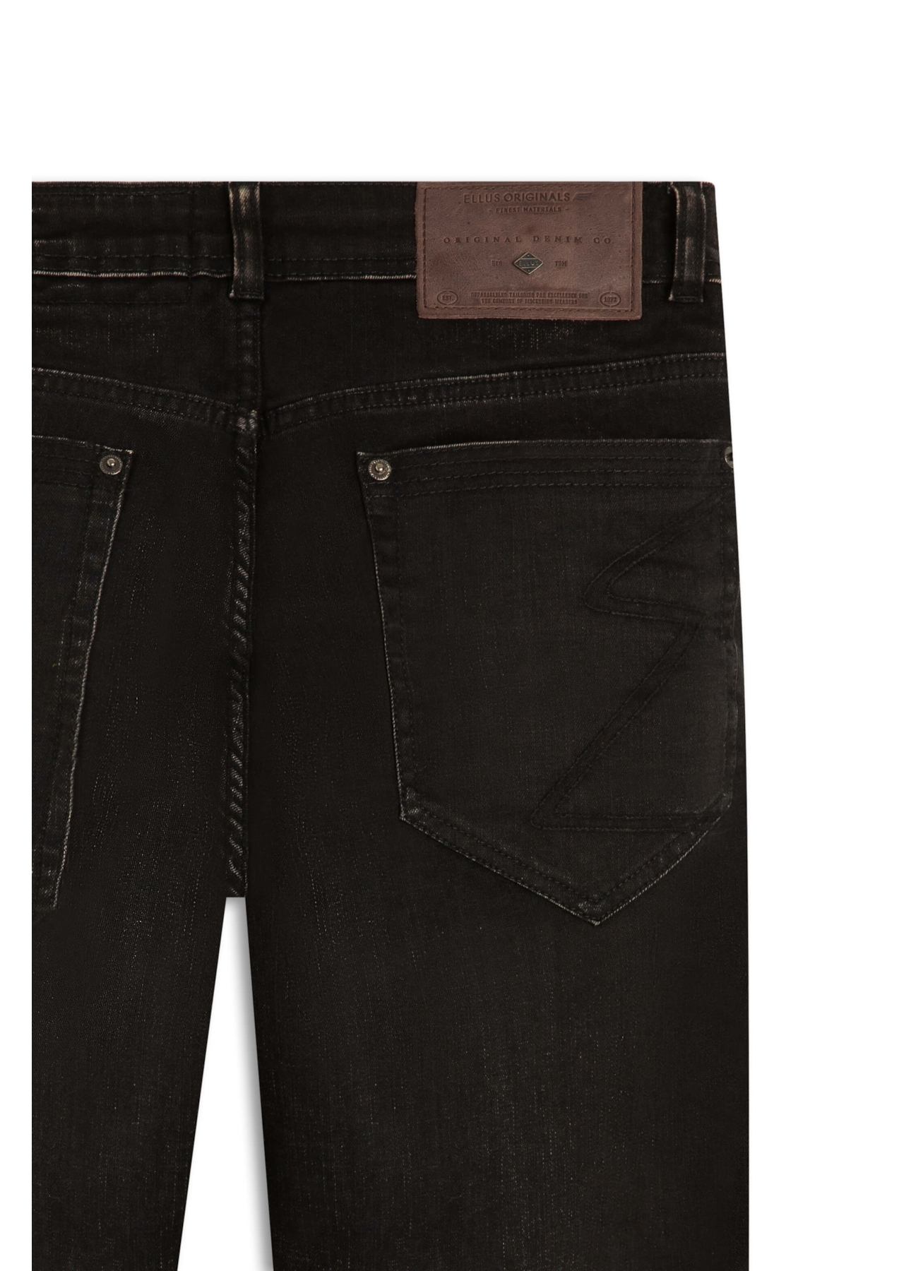 Calça Intense Black Rock Ellus 1516- Lav.Black C/ Sky