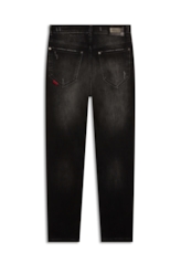 Calça Intense Black Slim Ellus 2003-Lav.Black C/ Puidos
