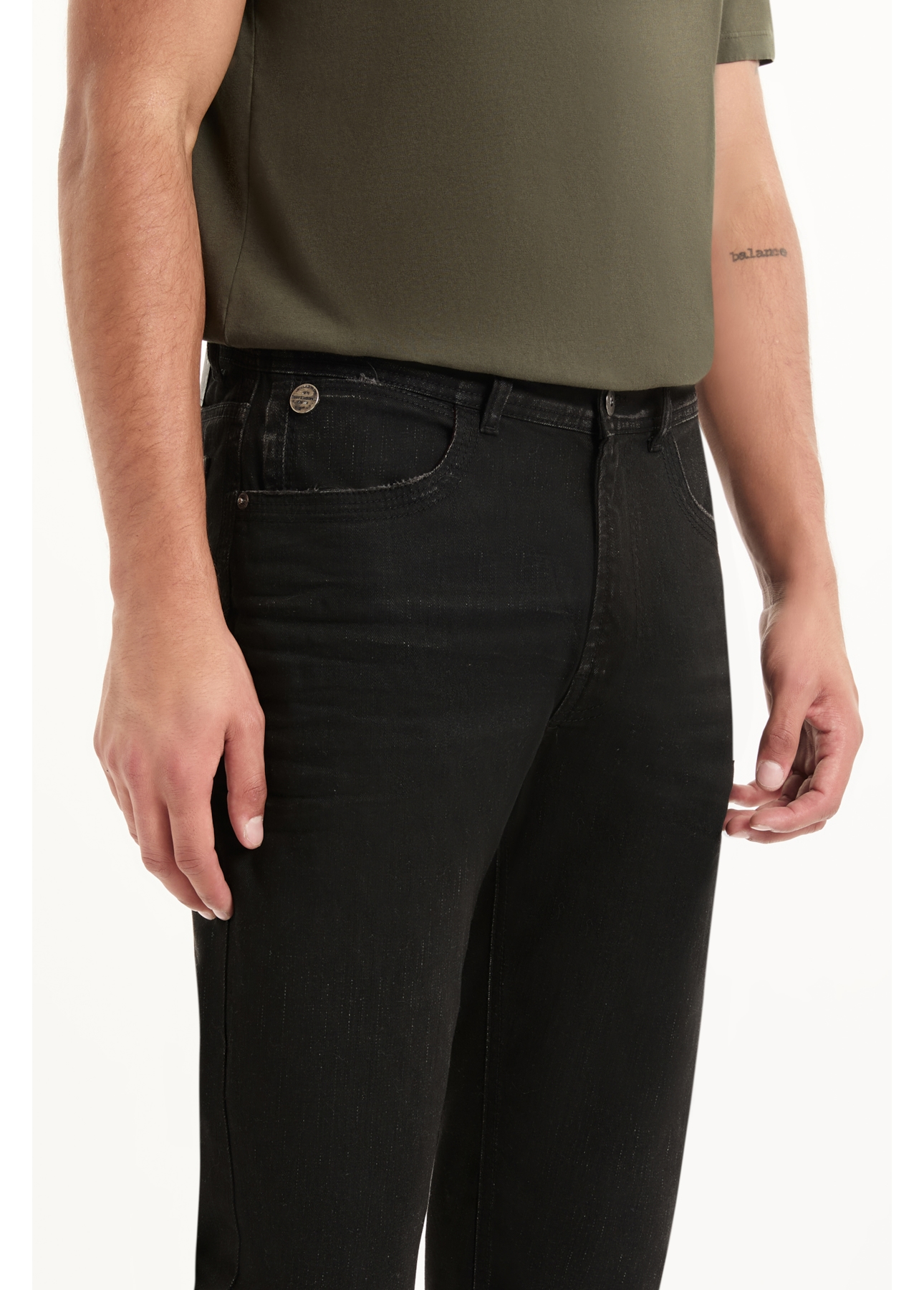Calça Intense Black Slim  Lav.Black