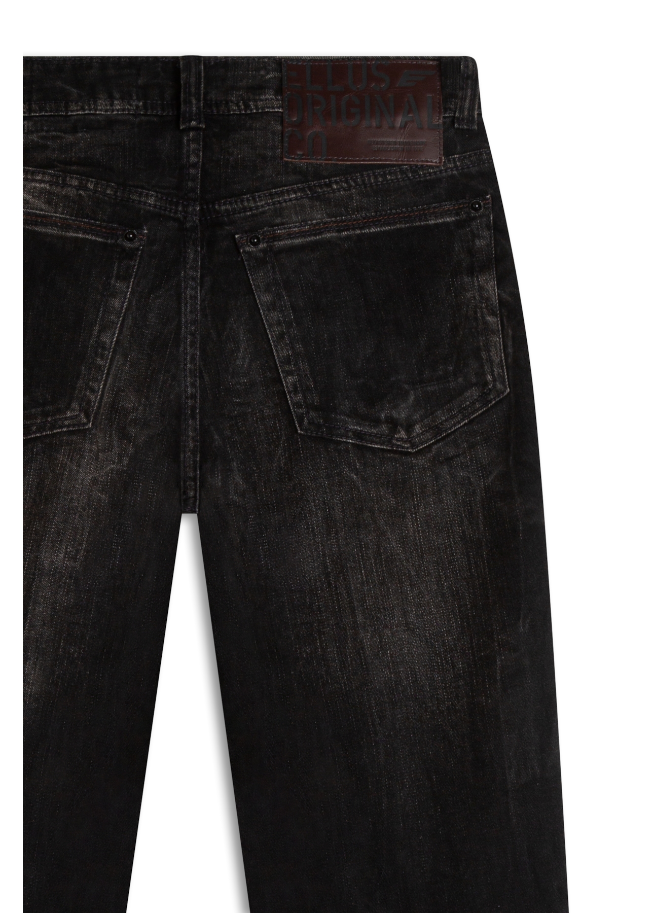 Calça Intense Black (Slim) Lav.Escuro C/ Rede e Jato