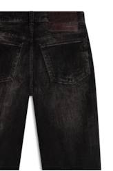 Calça Intense Black (Slim) Lav.Escuro C/ Rede e Jato