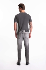 Calça Intense Black Slim Lav.Grey C/ Sky