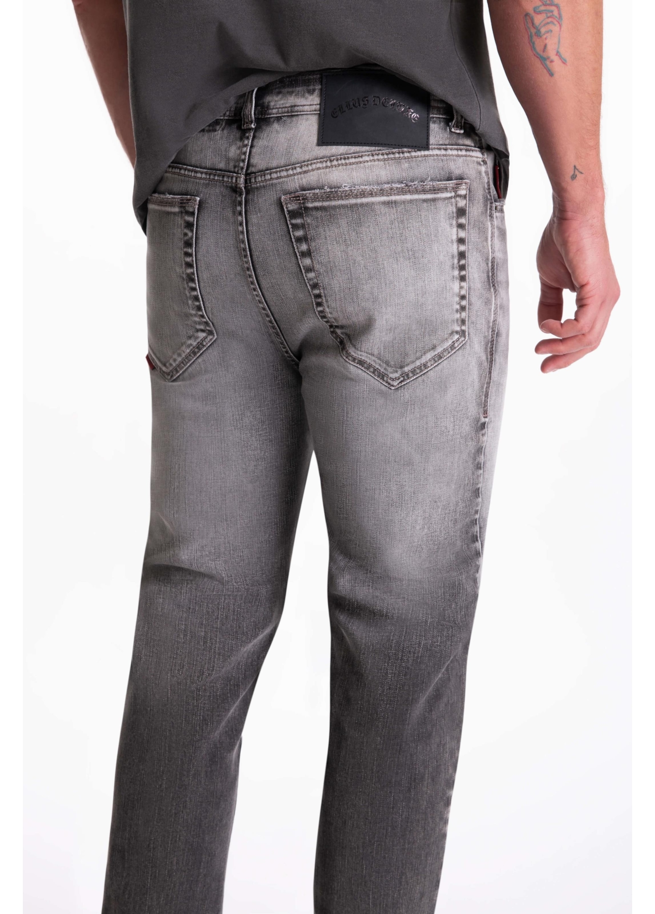 Calça Intense Black Slim Lav.Grey C/ Sky