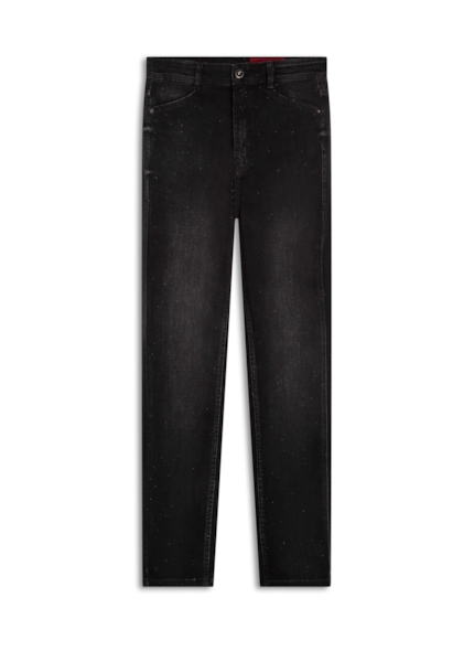 Calça Intense Gisele Lav.Black C/Glitter Pto+p