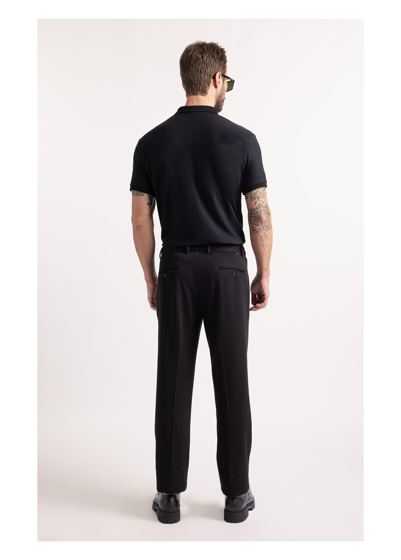 Calça Interlock Knitted Preto