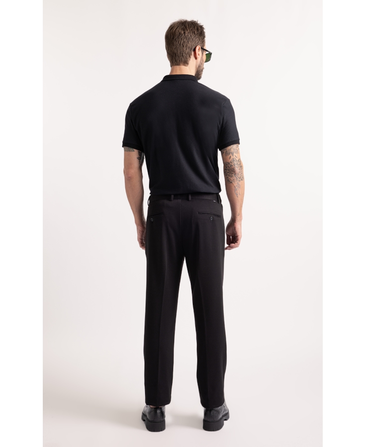 Calça Interlock Knitted Preto