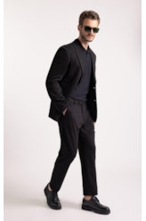Calça Interlock Knitted Preto