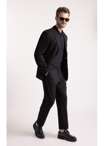 Calça Interlock Knitted Preto