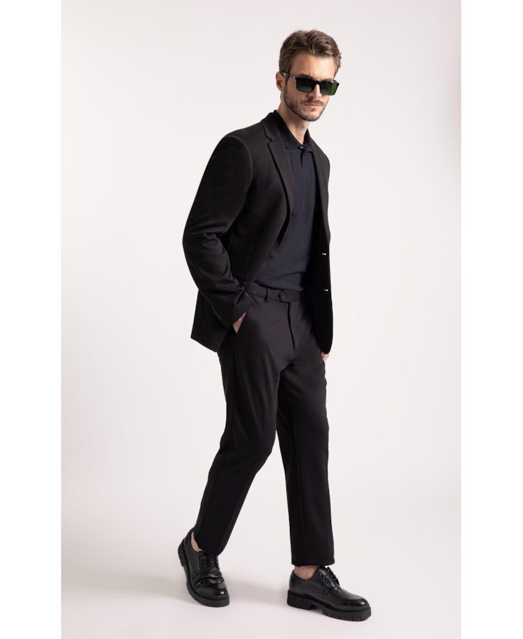 Calça Interlock Knitted Preto