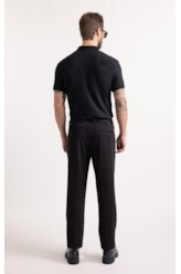Calça Interlock Knitted Preto