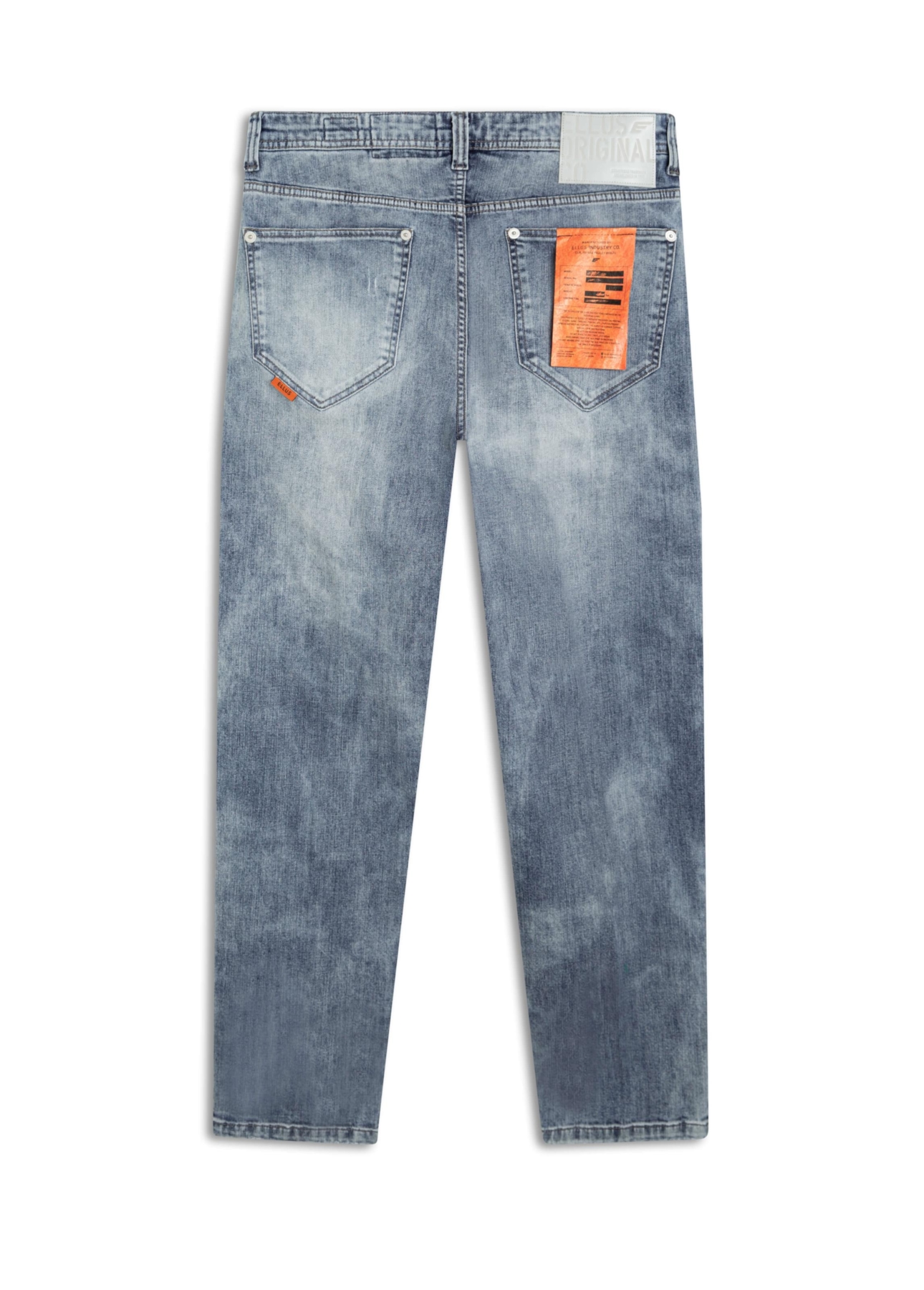 Calça Jeans Baggy Deep Blue Lav.Claro C/ Foam