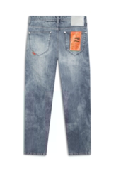 Calça Jeans Baggy Deep Blue Lav.Claro C/ Foam