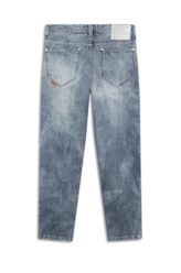 Calça Jeans Baggy Deep Blue Lav.Claro C/ Foam