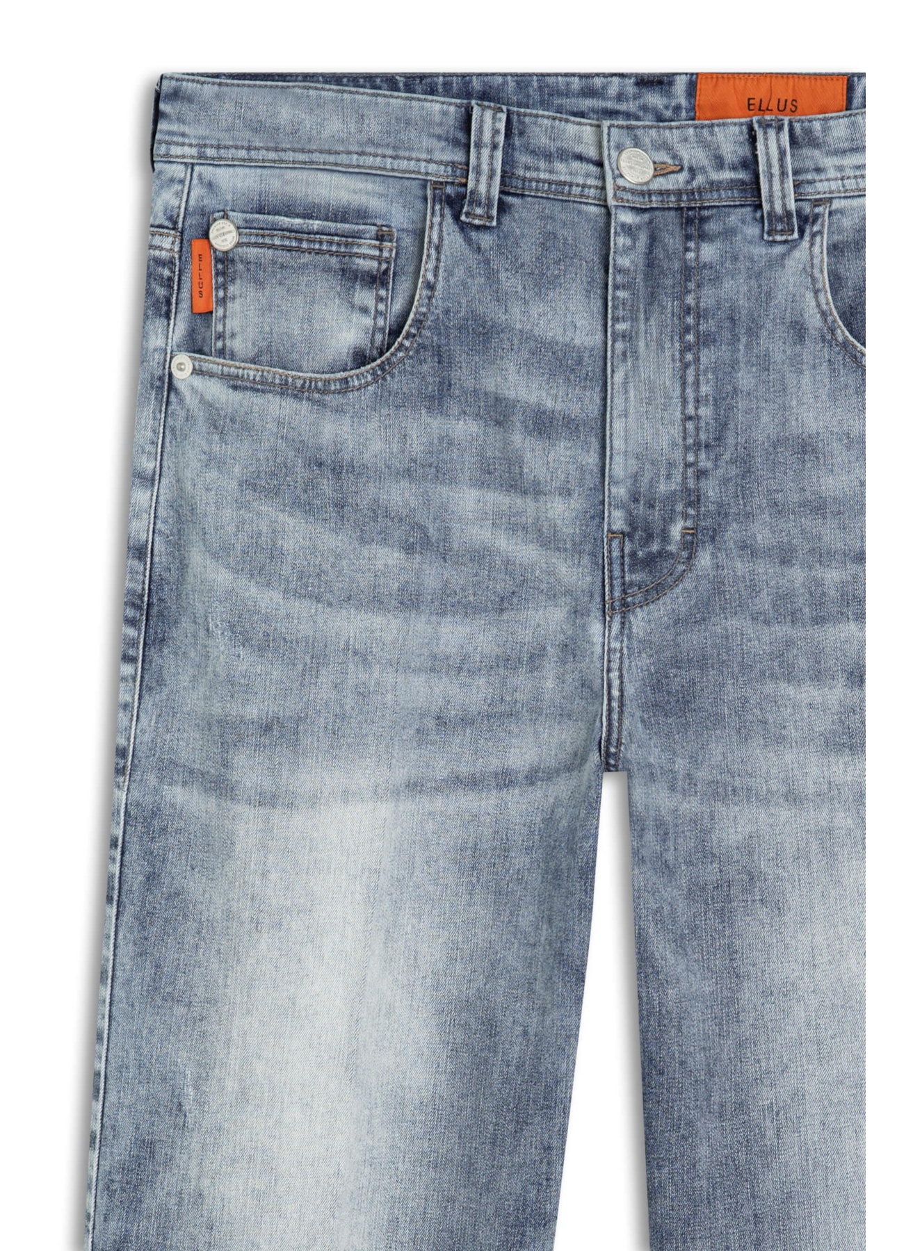 Calça Jeans Baggy Deep Blue Lav.Claro C/ Foam