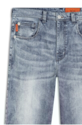 Calça Jeans Baggy Deep Blue Lav.Claro C/ Foam