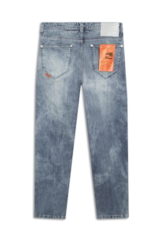Calça Jeans Baggy Deep Blue Lav.Claro C/ Foam