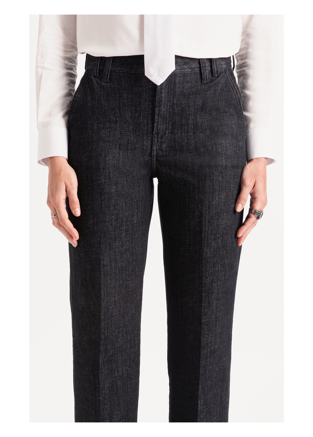 Calça Jeans Black Cross Gisele  Amaciado