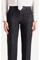 Calça Jeans Black Cross Gisele  Amaciado