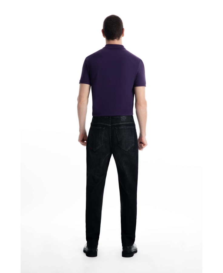 Calça Jeans Black Cross Straight 2014- Lav. Black C/ Used