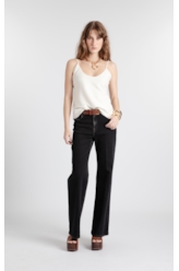 Calça Jeans Black Patte Lav.Black C/ Luva