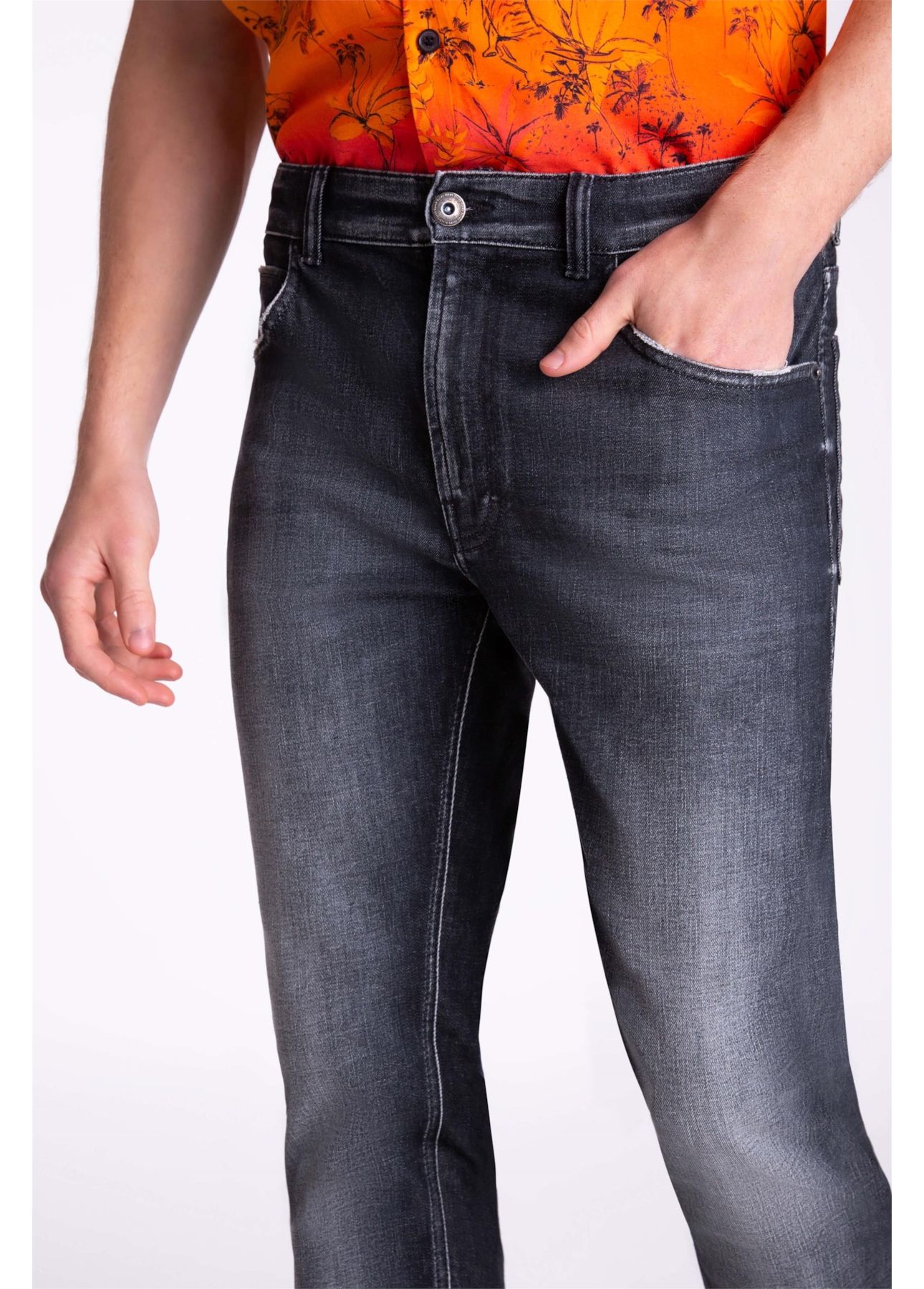 Calça Jeans Black Rock Skinny 1840 Lav.Black C/ Ebolo