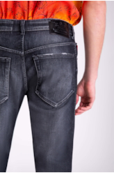 Calça Jeans Black Rock Skinny 1840 Lav.Black C/ Ebolo