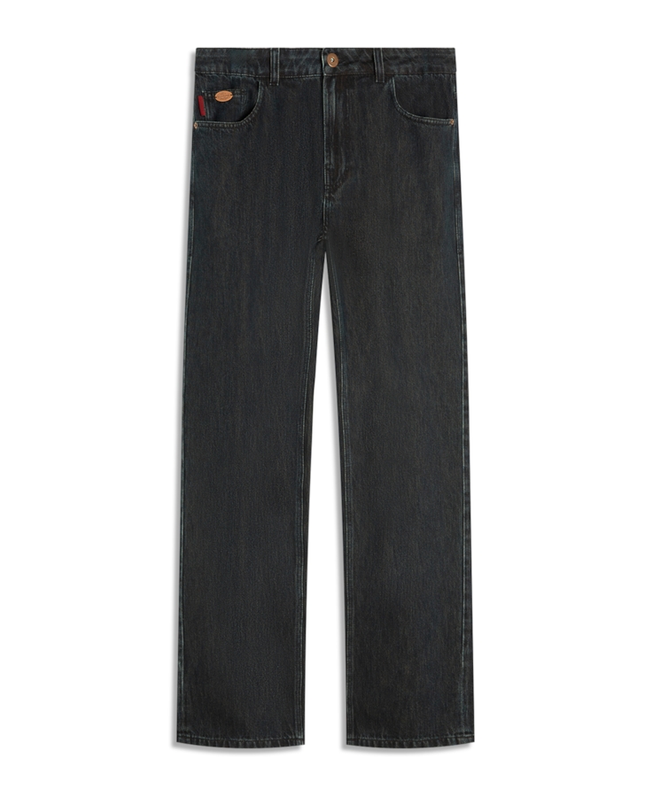 Calça Jeans Blue Brown (Classic) Placa Lav.Black C/ Luva