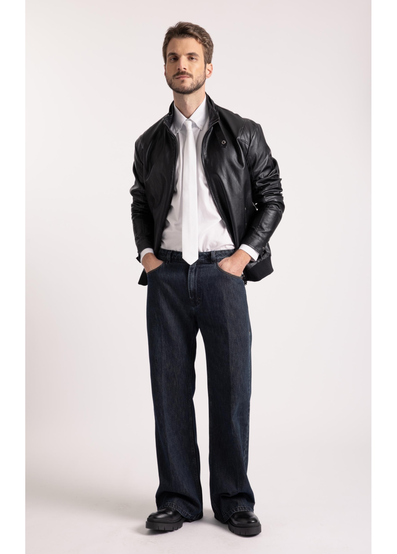 Calça Jeans Blue Brown Lav.Black