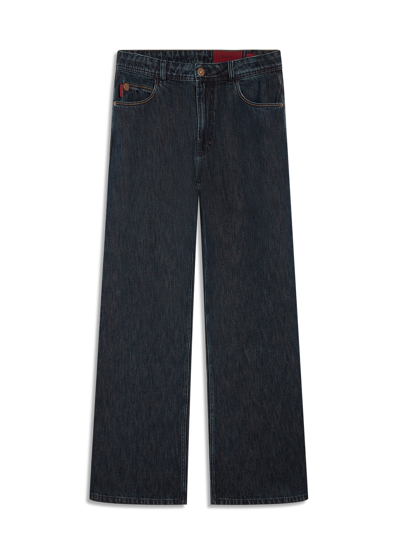Calça Jeans Blue Brown Lav.Black